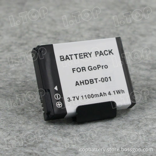 AHDBT-001 Camera Battery Pack 1100mAh for Gopro Hero Original , Hero 2 Professional